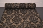 Preview: Tweed Ornamente 352 camel - 45x100cm Wollfilz mit Ranken Ornamente