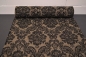 Preview: Tweed Ornamente 352 camel - 45x100cm Wollfilz mit Ranken Ornamente