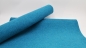 Preview: blauer Filz türkiser Wollfilz Filz türkisblau 3mm stark Filzplatten Wollfilzplatten melierter Filz Schurwollfilz 3mm dicker Filz Wollfilz Bastelfilz Nähen mit Filz