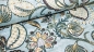 Preview: Baumwollsatin mit Blumen Blättersatin Blumensatin 1131-STOF Bhopal Blumen Blätter Blatt Dekostoff nähen selber nähen home deco selber nähen Vorhänge, Tischdecke selber nähen Satin