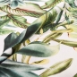 Preview: Jungel Dschungel Halbpanama Half Panama Baumwolle Blätter Blatt Stoff nähen selber nähen home deco selber nähen Vorhänge Tischdecke Blatt Blätterdesign