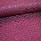 Preview: Pinker Brokat Rauten Pink Brokatstoff Rauten Pink schwarz Pinker Brokatstoff Rauten Rauten pink Schwarz Metallic Lurex Pink Rauten Brokat glänzend Lurex Faschingsstoff Rauten Pink