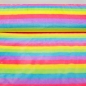 Preview: Rainbow Streifen Kunstfell Fellimitat buntes Kunstfell gestreift Streifen Regenbogen weiches Kunstfell Plüsch Regenbogen Fellstoff bunt Kunstfell Plüsch Regenbogen