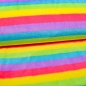 Preview: Rainbow Streifen Kunstfell Fellimitat buntes Kunstfell gestreift Streifen Regenbogen weiches Kunstfell Plüsch Regenbogen Fellstoff bunt Kunstfell Plüsch Regenbogen