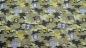 Preview: Stoff mit Camouflage Sticker Miliätrlogo Grüner Camouflage Baumwolle mit Tarnmuster getarnt olives Camouflage