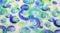 Preview: Noteboom 15312-004 Bubbles Aqua Sommerjersey Aqua mit Luftblasen Jersey mit Kreisen Luftblasen Baumwolljersey in blau und grün Kinderjersey mit  VogJerseystoff  Jersey blau Kinderjersey blauer Jersey für Kinder Jersey für  Mädchen  Jersey  Baumwolljersey,