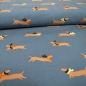 Preview: Jersey Dachshund Digital Poppy Design Dackel Dackeljersey Jersey mit Dackel Dachshund Dackel Jersey