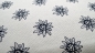 Preview: Landhausstil Edelweiß Stoff mit Edelweiss  Jacquard Jacquardstoff im Landhaus Hirschstoff Stoff mit Hirschen Landhausstoff mit Edelweiß Hirschen