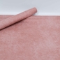 Preview: Kunstleder rosa meliert Velourlederimitat rosa melierter Polsterstoff rosa Kunstleder rosa melange Möbelbezugsstoff rosa rosafarbener Möbelstoff - Ellison 9180 - Rolls 0089