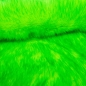 Preview: Kunstfell 1669-Futro Neon Green neon grün Fellimitat weiches Fell Kunstfell  neon grün Fell Imitat  Langhaarfell  neon neongrünes Langhaarfell grünes Flor Kunstfell Neongrün Fell Langhaarfell Monsterfell Fell für Fasching Mützenfell Mantelfell