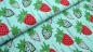 Preview: 0872-JOY Straberry Dai Stoff mit Erdbeeren Erdbeerstoff  Erdbeerjacquard Jacquard Jacquardstoff Strawberry Strawberries  Stoff Jacquard Stoff für leichte Polsterungen strawberry erdbeerstöffchen