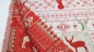 Preview: Lappi rot  Hirsch Hirschstoff im Landhaussti Hirsch rot Polsterstoff mit Hirschen Möbelbezugsstoff Hirsch Dekostoff Hirsche  Alpenstyle große Hirsche Landhausstil  Jacquard Stoff mit großen Hirschen Hirschstoff roter  Jacquard  beiger Jacquard