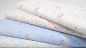 Preview: 1138 Domotex Lena Maus GOTS hellblau babyblau pastellblau Biostoff Babystoff mit Maus Mäuse Mäuseprinzessin Mond Sterne weiß Biobaumwolle Kinderstoff mit Maus Mäuschen  Baumwolle hellblau babyblau pastellblau