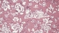 Preview: Toile de Jouy Rosen altrosa beschichtete Baumwolle Blumen Rosen altrosee beschichteter Stoff Rosen Blumen Französischer Landhaus  beschichteter Stoff mit Röschen Polyurethan  Beschichtung