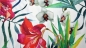 Preview: DIGISUN Dralon Outdoor Orchidee Outdoor Orchidee Lilie Blumen Outdoorstoff  mit Blumen Dralon aus Dralon  teflonbeschichtet, Teflonbeschichtung, Dralon lichtbeständig wetterbeständig Outdoorstoff für den Außenbereich, Balkon, Terrasse, Garten, Sitzpolster