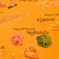 Preview: Pasta Nudeln Spaghetti Farfalle Halfpanama Halbpanama Nudeln Pasta Fussili Pasta Nudel Stoff mit Nudeln