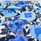 Preview: 1363-Madone Azure PT PT Mohn Blumen Mohn Blumen Mohnblume poppig große Blumen Mohnblüten Mohnblumen blau  Dekostoff nähen selber nähen home deco selber nähen Vorhänge Tischdecke selber nähen