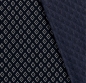 Preview: Jacquard Jersey Rauten blau Jacquard Jersey Rauten blau  Jacquard Jersey Rauten blau