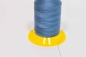 Preview: elastischer Faden denim blue Elastic Poly Elastic 1500 m Garn Zwirn faden Reutex Poly 120 elastisches Garn denim blaues Nähgarn Poly Elastic 120 Reutex Nähgarn elastisches Garn Nähgarn Spule Cone Nähseide Nähgarn Stretch Garn Nähseide denim blue