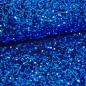 Preview: blaue Pailletten auf Pannesamt schwarz pailletten royalblau  Pannnesamt blau royalblau Pannesamt Pailletten royal royalblau pailletten Pannnesamt Pannesamt schwarz mit Royalblau Pailletten schwarzer Pannesamt Glitzerstoff Fastnachtsstoff Pailletten royal