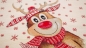 Preview: Rudolf Rudolph the rednosed reindeer Elch Rentier Rudolf Winterpanel für Kinder Kinderpanel Tischset placemat Platzuntersetzer mit Rudolf Gobelin Pane Weihnachten xmas Weihnacht