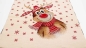 Preview: Rudolf Rudolph the rednosed reindeer Elch Rentier Rudolf Winterpanel für Kinder Kinderpanel Tischset placemat Platzuntersetzer mit Rudolf Gobelin Pane Weihnachten xmas Weihnacht