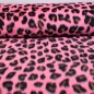 Preview: Leo pink Leopard Kurzhaarfellimitat Plüsch Leo pink Plüschstoff Plüschstoff Leopard pink Kunstfell Fellstoff Kunstfell Plüsch Leopardenplüsch pink