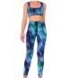 Preview: NONL20257-021 Body Sportswear Bodystoff Mint Blau Digital Druck Abstrakt Yogastoff Stretchstoff bi-elastisch Bodystoff Tanzsportstoff  Stoff für Badeanzüge Bikinistoff Showtanz Fastnachtsstoff Body Bodystoff Tanzsport Showtanz Badeanzugsstoff