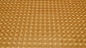 Preview: Stretchstoff 3-D Stoff goldener Stretchstoff - elastischer Stoff goldfarben Stretchstoff gold