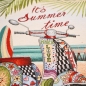 Preview: Summer Time Gobi Panel Gobelin Hippy Vespa Make Love Not War Strand Beach Sommer Kissen Panel  Gobelin PaneL Summer Time Summer Gobelin Kissen