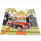 Preview: Summer Sunset Gobi Panel Gobelin Sonnenuntergang Oldtimer Auto Strand  Sommer Kissen Panel  Gobelin PaneL Summer Sunset Summer Gobelin Kissen