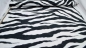 Preview: Zebra Stripy Fellimitat Zebra Zebrafell Zebrafellstoff Stoff mit Zebrastreifen Stoff Streifen Zebra Fellimitat Kuhfell weiss-schwarz  Zebra gestreift Zebrastoff schwarz-weiß Zebras zebra fellimitat schwarz-weiß