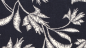 Preview: NONL Noteboom 15235/008 navy Leinen mit Blättern en Blumen Leinen maritimes Halbleinen Leinen Viskose Gemisch mit Blumen gestreift  Halbleinen in Navy  marines Leinengemisch mit Blätter Leinen  Blätterstoff aus Leinen navy blue maritim