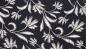 Preview: NONL Noteboom 15235/008 navy Leinen mit Blättern en Blumen Leinen maritimes Halbleinen Leinen Viskose Gemisch mit Blumen gestreift  Halbleinen in Navy  marines Leinengemisch mit Blätter Leinen  Blätterstoff aus Leinen navy blue maritim