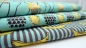 Preview: 0871-JOY Banana Bananenstoff Stoff mit Banane  Jacquard Jacquardstoff Bananenstoff Banane gestreift Stoff Jacquard Stoff für leichte Polsterungen