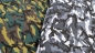 Preview: Stoff mit Camouflage Baumwolle mit Tarnmuster Jäger Jagt getarnt olives Camouflage