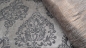Preview: beiger Dekostoff  Eleganz eleganter Jacquardmuster Polyester-Jacquard, idealer Stoff für Polsterungen - Vorhänge - Dekostoff - auch für mittelalterliche Kostüme - Gewandungen - altes Jacquardmuster mit Blumendesign - Rankendesign - Vorhangstoff mit Blumen