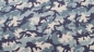 Preview: Camouflage hellgrau Baumwollstoff Tarnung Tarnmuster Baumwolle Stoff Camouflage grau Baumwolle