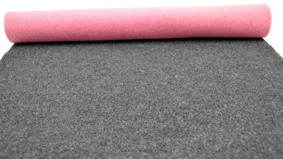 3mm dick - Felt - Filz zweifarbig - grau rosa Filz - Doublefelt - Zweifarbiger Filz rosa - dunkelgrau - Bastelfilz 3mm stark - 3mm dicker Filz Taschenfilz zweifarbig