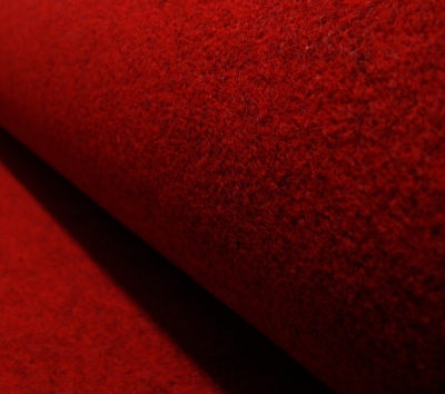 Tweed Filz 3mm roter Wollfilz rot meliert