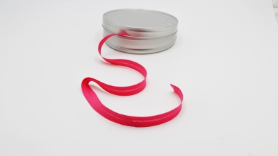 pinkes Schrägband Einfassband in Magenta Schrägbänder Band zum Einfassen einfassen umsäumen Maskenschrägband