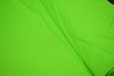 Badeanzugstoff neon-grün neongrüner Badeanzugstoff Bodystoff neon-grün Stretchstoff