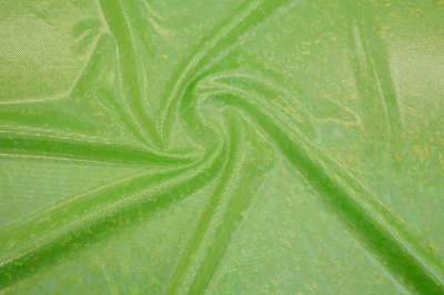 Hollogrammstoff 189-48 neon-grün