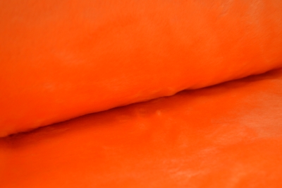 Plüschstoff neonorange Plüsch neonorange Kunstfell orange