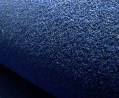 Tweed Rolls 50x100 Col 607 blau Wollfilz blau blauer Filz 3mm stark