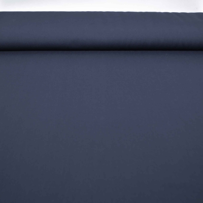 1674-929 Anna Marine Panama Canvas blauer Baumwollstoff Vorhangstoff Taschenstoff Polsterstoff marine dunkelblauer Canvas Panama marine Segeltuch marine Dunkelblau