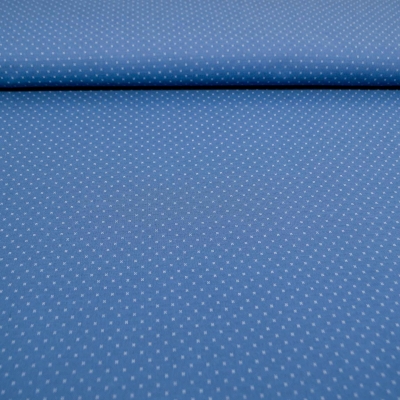 Doppelgewebe Streifenstoff jeansblau blauer Baumwollstoff mit Streifen Karos blaue Streifen Baumwolle blauer Stoff Tischdecke Vorhangstoff blau