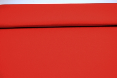 roter Markisenstoff uni- Stoff für draussen - Lichtschutzfaktor 50 +  witterungsbeständig, farbbeständig, Telfon beschichtet Outdoorstoff - wasserdichter Stoff - Polsterstoff - Möbelbezugsstoff - Dekostoff Markise rot rote Markise