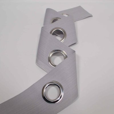 Ösenband Ösenband Vorhangband Ösenbänder Markisen-Einfassband, Einfassband für Vorhang Vorhangsband Ösenband grau Schrägband grau
