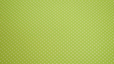hellgrün Minipunkte grüne Punkte frühlingsgrün beschichtet Baumwollstoff Punkte beschichtet Baumwollstoff versiegelt beschichteter Baumwollstoff Tischdeckenstoff beschichtet Tischdeckenstoff mit Punkten abwaschbar grün